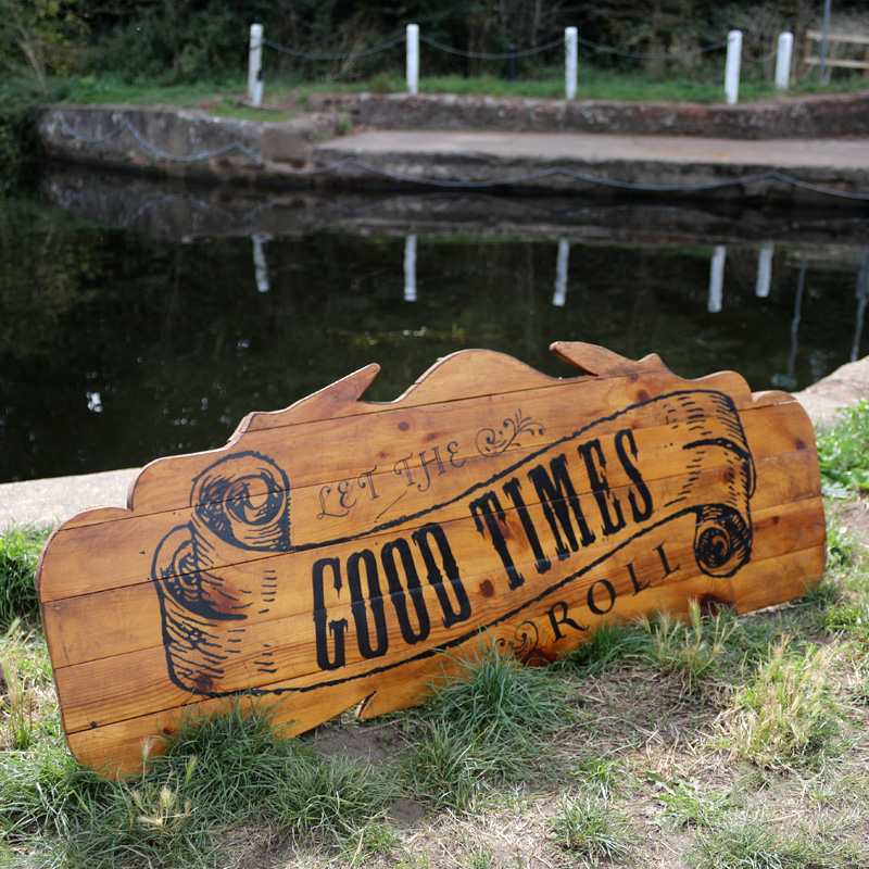 FOR SALE Let The Good Times Roll Sign 1